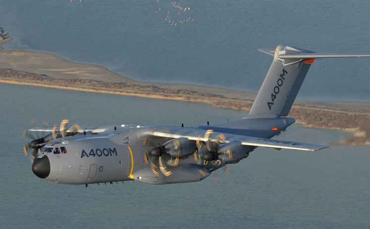 Airbus pushes A400M and Eurofighters in Indonesia