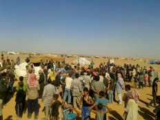 Aid dropped by crane reaches 75,000 Syrians on Jordan border 