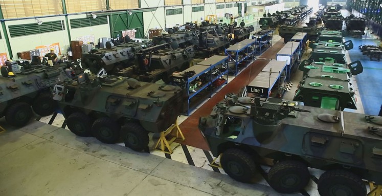 Pindad armored vehicles
