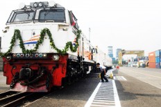 GE aims to supply locomotives for Sumatra and Sulawesi