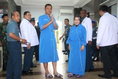 Jakarta’s gubernatorial candidates receive health check-ups