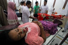 N. Aceh residents hospitalized from suspected ammonia gas leak