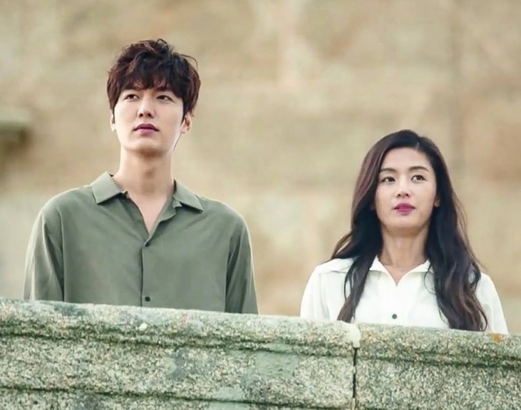 A still from 'Legend of the Blue Sea'.