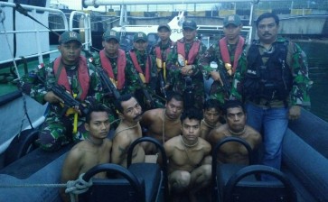 RI pirates get jail term, cane lashes in Malaysia