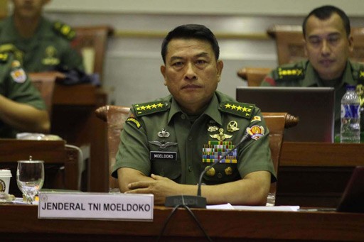 Former Indonesian Military (TNI) commander Gen. (ret.) Moeldoko.
