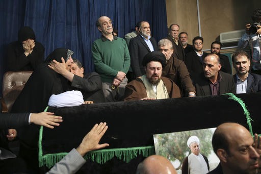 Mourners pay respects to former Iranian leader Rafsanjani