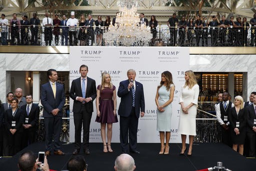 Trump's business ties around the world