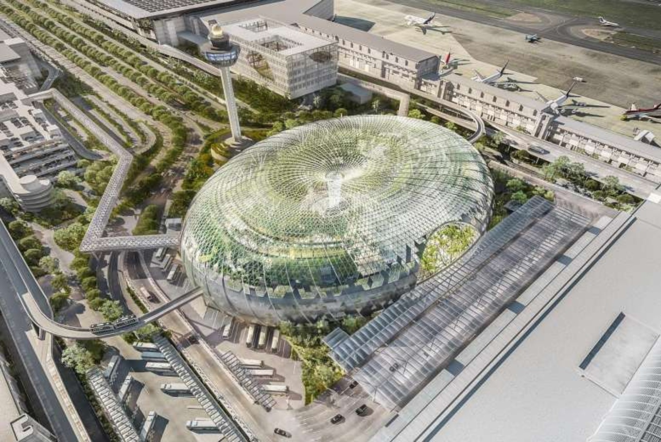 Safdie Architects, which is led by the man who designed Jewel and Marina Bay Sands, is believed to be part of a team in the running for the T5 project | The Jakarta Post
