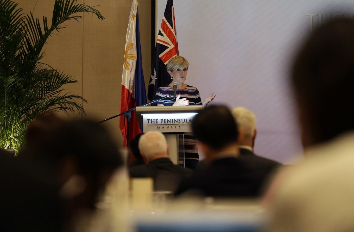 Australia calls for binding conduct code in South China Sea