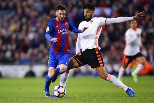 Messi nets 40th, 41st goals this season in Barcelona win
