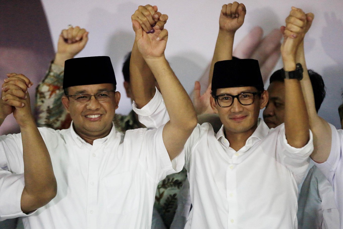 Anies Baswedan (left) - Jakarta Post
