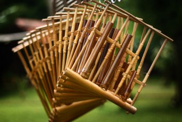Kuningan regency holds performance of 5,000 'angklung' orchestra
