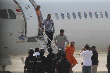Two escaped foreign inmates transported to Bali