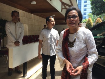 Sri Mulyani marks Idul Fitri with slip of tongue