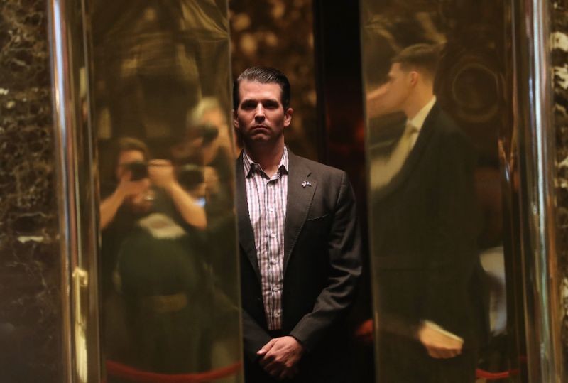 Trump son met Russian to get dirt on Clinton