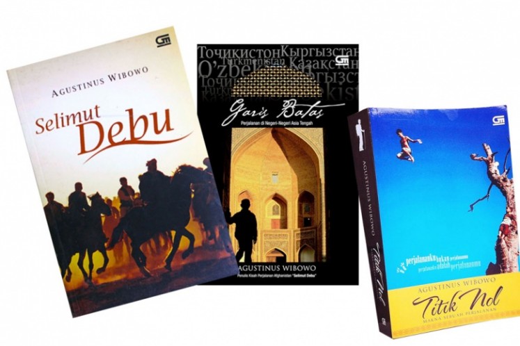 The stories in Agustinus’ journey have been told in three books since: Selimut Debu (A Blanket of Dust), Garis Batas (Borderlines) and Titik Nol: Makna Sebuah Perjalanan (Ground Zero: When Journey Takes You Home).