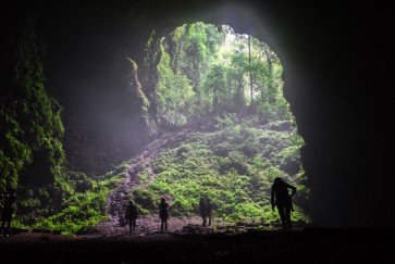 Jomblang Cave, a vertical cave with heaven-sent view