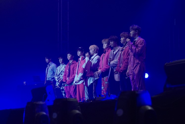 K-pop group NCT127 perform for the first time in Indonesia at Spotify on Stage.