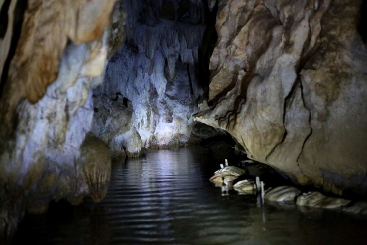 Inside Lalay Cave.