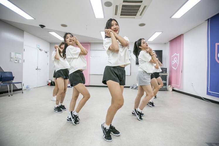 Idol School, a reality show that began airing in July, pits aspiring pop stars against one another.
