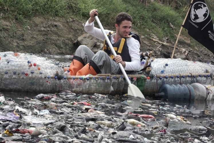 Dubbed #PlasticBottleCitarum expedition, the Benchegib brothers from France spent a total of two weeks cruising the river, starting from Majalaya to Pantai Bahagia, which located at the river mouth in the Java Sea.