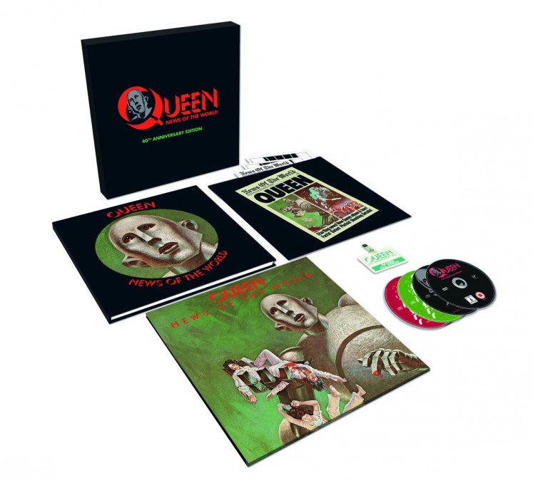 The exclusive edition of Queen's sixth album 'The News of The World' as part of the album's 40th anniversary.