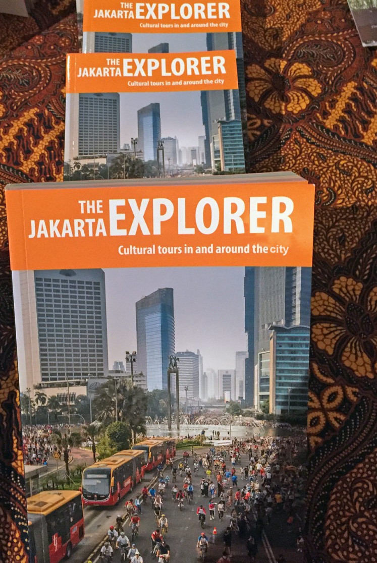 Read all about it: The Jakarta Explorer is a book about the capital city, compiled and published by the Indonesian Heritage Society.