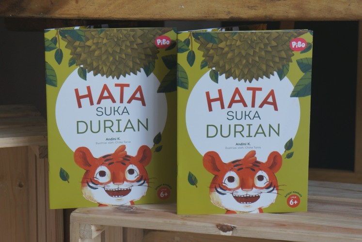 PiBo also releases some of its e-books into printed version that can be delivered to its customers, one of them is 'Hata Suka Durian ' (Hata Loves Durian).