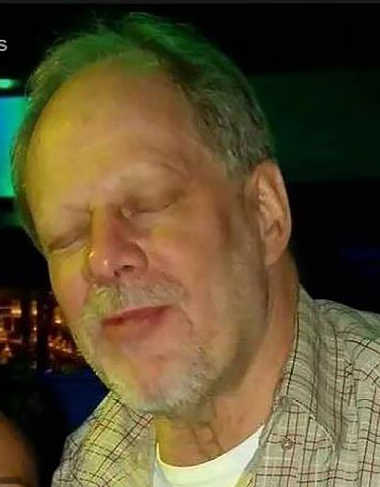 This undated and unlocated low resolution image widely circulating on social networks and US media identifies Stephen Paddock, the gunman who killed 58 people and injured over 500 during an open air concert on Oct.1 in Las Vegas. Stephen Craig Paddock, the retired accountant who smuggled an armory's worth of weapons into a swank Las Vegas hotel and mowed down concert-goers from a 32nd story window, was a high-stakes gambler whose bank-robber father was once on the FBI's most wanted list. The 64-year-old had a home in a tranquil golf course retirement community in Mesquite, Nevada, 80 miles (130 kilometers) east of the gambling hub and, according to a brother, showed no sign he was poised to commit mass murder. 