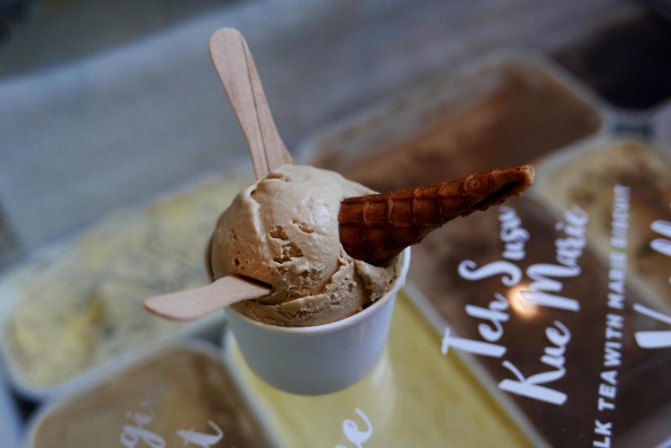 Sore Sore's artisan ice cream can be found at an in-store counter at Koultoura cafe.