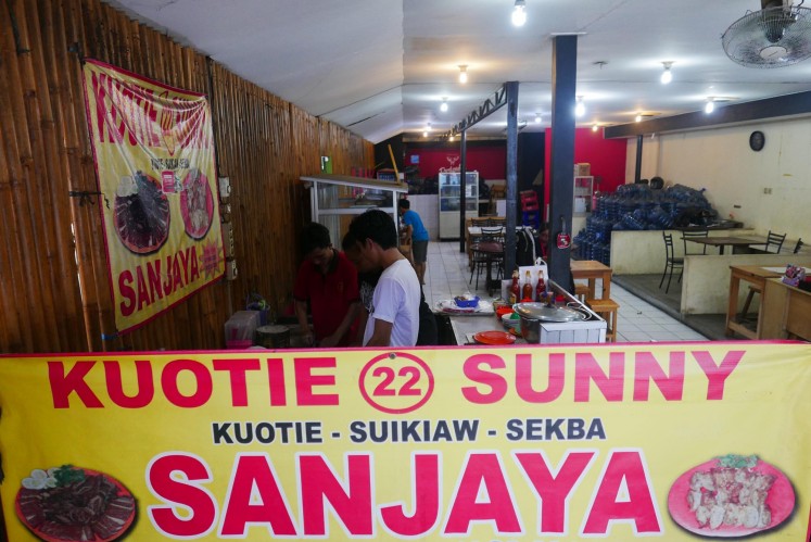 Kuotie 22 Sunny Sanjaya is a good place to grab a plate or two of pork dumplings.