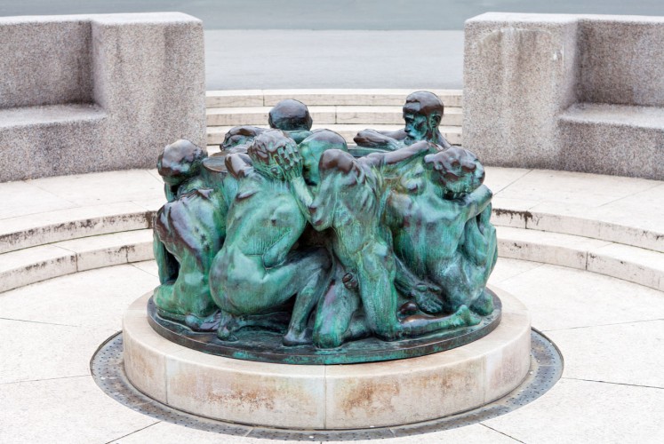 Zest for life: The Well of Life, located in front of the National Theatre, is one of Croatian sculptor Ivan Mestrovic's most popular works.