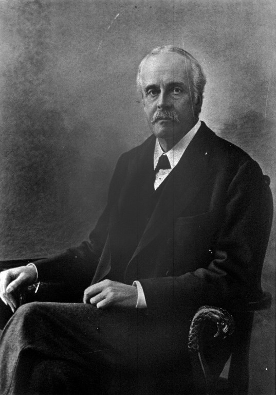 This handout file photo taken in 1925 and obtained from the Israeli Government Press Office (GPO) on Oct. 24, 2017, shows a portrait of then Foreign Secretary Arthur Balfour taken in 1917. Britain's Balfour Declaration turns 100 this week, hailed by Israel for helping lead to its founding, but viewed by Palestinians as contributing to a catastrophe that stole their land. The Nov. 2, 1917 declaration by then British foreign minister Arthur Balfour said his government viewed 