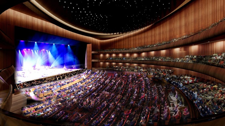 The 2,500-seat opera house, due to open in early 2019, will be built on the site of the Ataturk Cultural Centre (AKM) which has been unused for over a decade and whose impending demolition has worried some architects.
