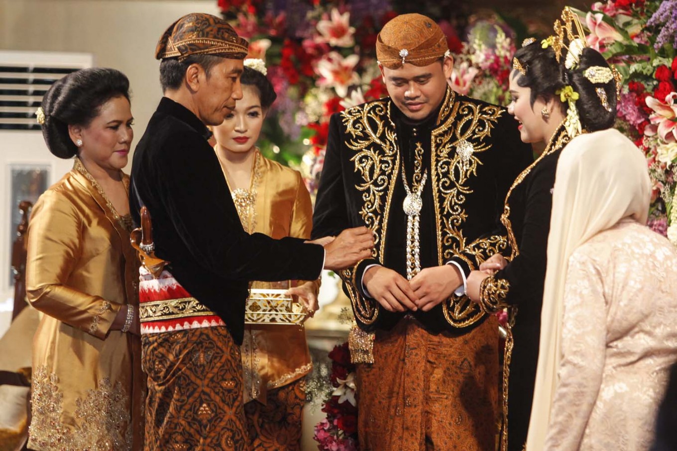 Traditional Javanese Rituals Complement First Daughter S