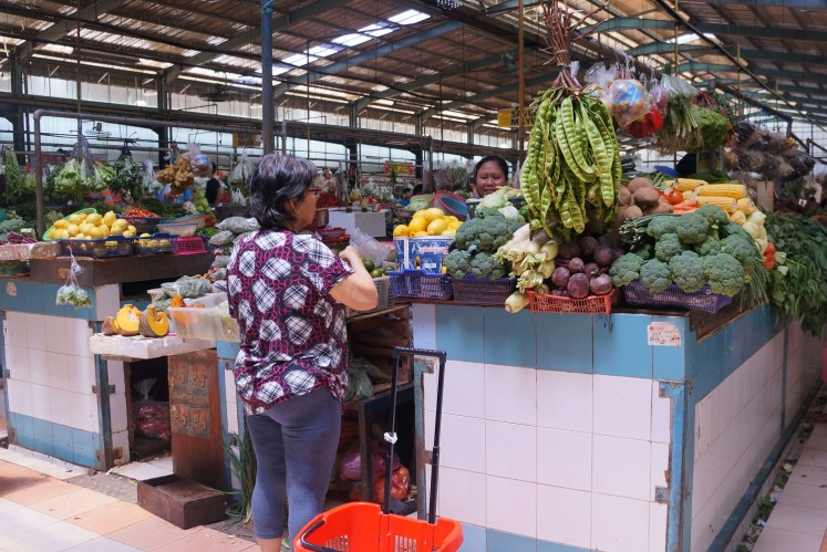 Pasar Modern BSD City's innermost zone is home to the actual market.