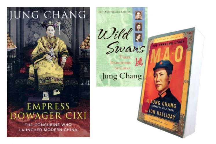 Books by Jung Chang.