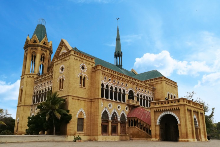 Frere Hall in Karachi, Pakistan, is considered one of the most iconic landmarks. The building dates from the early British colonial-era in Sindh.