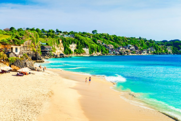 Bali's white sandy beaches are the top attraction on the resort island.
