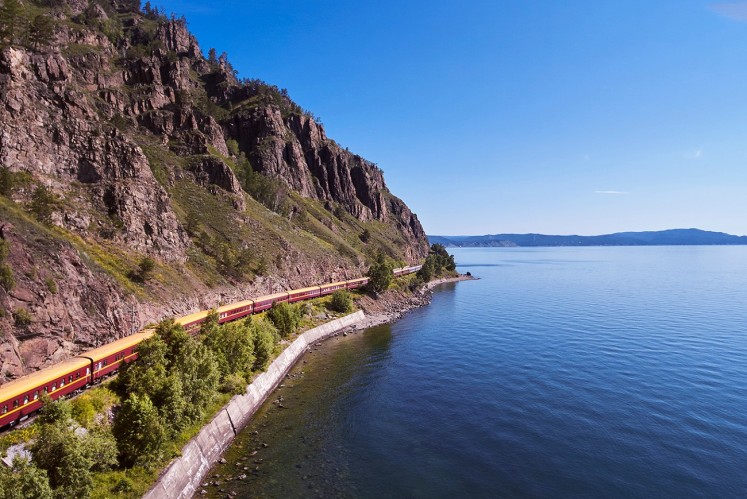 Lake Baikal, from the Trans-Siberia Express