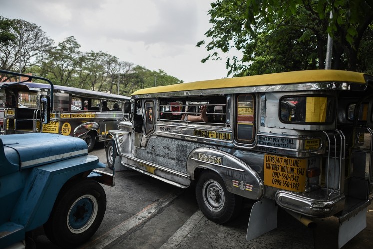 One of Manila's ubiquitous jeepneys