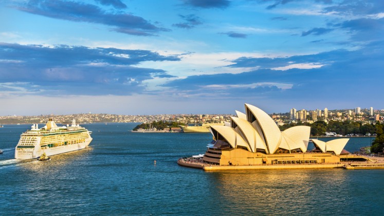 The Sydney Opera House is one of Australia's most famous landmarks. 