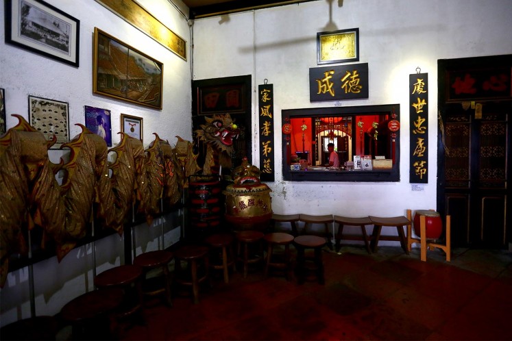 Inside the Benteng Heritage Museum in Tangerang