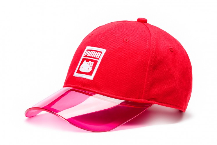 A cap from the Puma x Hello Kitty collection. 