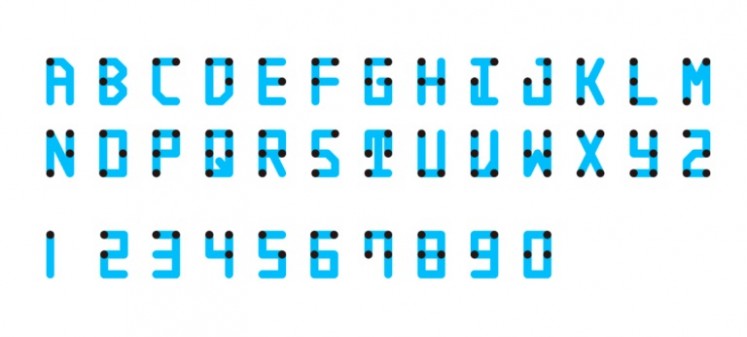 Braille Neue standard.