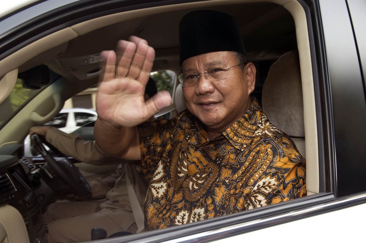 Indonesian presidential candidate <a href=