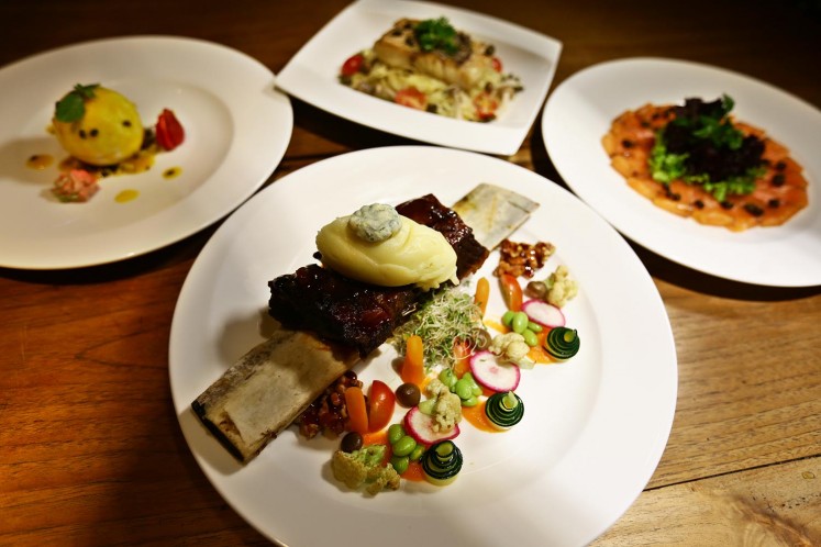 Highlight dishes at Bacco