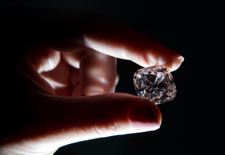 The Le Grand Mazarin, a 19.07 carat pink diamond owned by Louis XIV, sold at auction by Christie's for $14.6 million dollars in November 2017