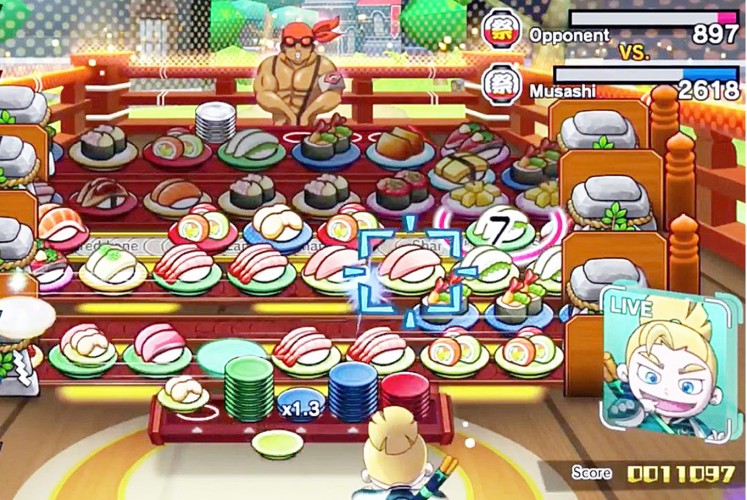 Pick me: Sushi Striker is an addictive puzzle game with a unique culinary gimmick.