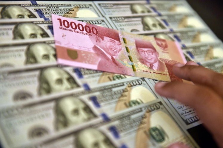 For some time, the rupiah has been under pressure from the tightening of the United States monetary policy. 